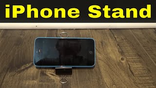 How To Make An iPhone StandEasy Tutorial For A Phone Holder [upl. by Eelyram442]