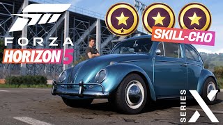 Forza Horizon 5  How To Get 3 STARS on VOCHO SKILLCHO CHALLENGE [upl. by Aikim163]