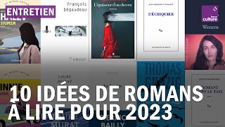 Rentrée littéraire 2023  les 10 romans préférés de France Culture et L’Obs [upl. by Ahsiema]