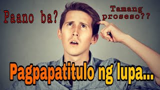 Paano ang legal na proseso ng hatian sa lupa [upl. by Lawton]