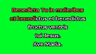 Ave Maria Bb by F Schubert Karaoke Accompaniment [upl. by Ahsahtan]