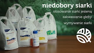 DLACZEGO SIARKA JEST WAŻNA NAWOZY AZOTOWE Z SIARKĄ  NOWOŚĆ SALETROMAG  138 nawozy nonstop [upl. by Ilam]