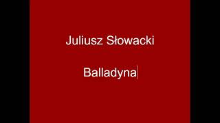 Balladyna  Juliusz Słowacki [upl. by Anaed471]