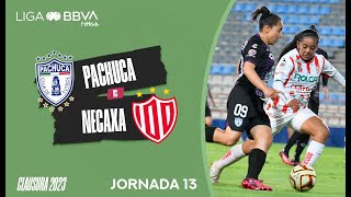 Resumen Pachuca vs Necaxa  J13  Liga BBVA MX Femenil [upl. by Jeramey]