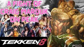 Craig Marduk Online Montage  HOKAGE  TEKKEN 8 tekken8 tekken raven gaming videogamemusic [upl. by Nebur328]