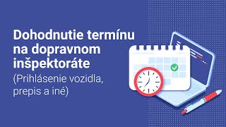 Rezervácia termínu na dopravnom inšpektoráte  návod [upl. by Odetta]