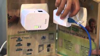 DHP308AV  DHPW310AV  DLink Powerline  Homplug AV Mini wired and wireless Adapters Thai [upl. by Bridie]