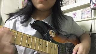 champagne and sunshine  plvtinum tarro electric guitar cover [upl. by Wes]