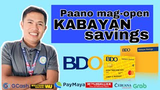 Easiest StepbyStep Guide to Opening a BDO Kabayan Savings Account [upl. by Durno928]