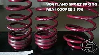 Vogtland Sport Spring Mini Cooper S F56 [upl. by Gleeson]