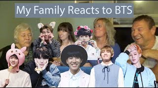 My Family Reacts to BTS Feat Grandma [upl. by Vershen432]