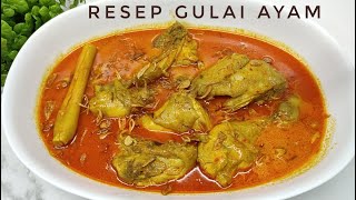 RESEP GULAI AYAM super enak [upl. by Weinstock472]