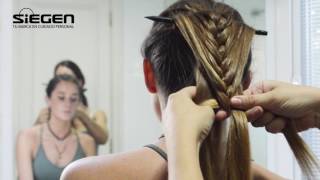 trenza con lapiz [upl. by Aerbas280]