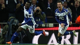 Obafemi Martins winning goal v Arsenal  Carling Cup Final 2011 [upl. by Nahgem]