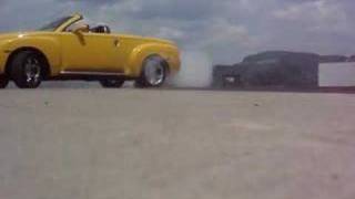 Chevy SSR Burnout [upl. by Alekat549]