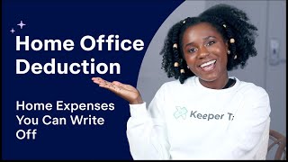 Home Office Tax Deduction  How to Write Off Home Expenses [upl. by Cadman]