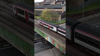 Class 150 sprinter train arrives into Cardiff Queen Street shorts train class150 subscribe [upl. by Eellek301]