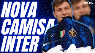 🇮🇹ANÁLISE INTER DE MILÃO NIKE 2122 HOME  REVIEW DA NOVA E OUSADA CAMISA DE COBRA DA INTERNAZIONALE [upl. by Fleisig]