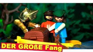 Playmobilfilm deutsch  EIN GROSSER FANG EINE SCHATZTRUHE AUS DEM SEE GEZOGEN [upl. by Yruok]