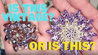 Vintage Jewelry Identification Tidbits [upl. by Azitram717]