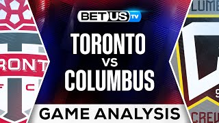 Toronto vs Columbus  MLS Expert Predictions Soccer Picks amp Best Bets [upl. by Jerrylee181]