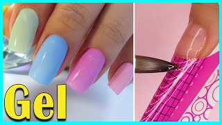 Haz tu Propio quotGELISHquot NUDE para Uñas Tutorial de Gel para Uñas [upl. by Sou680]