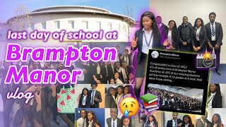 LAST DAY OF SCHOOL VLOG Brampton Manor Sixth Form Edition  precioussXD [upl. by Akenaj]