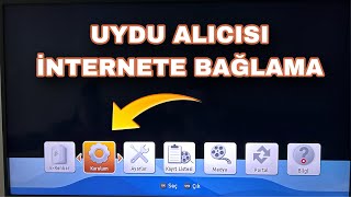 Uydu Alıcısı İnternete Nasıl Bağlanır  İnternet Bağlantısı [upl. by Darahs876]