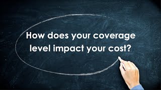 Health Insurance 101 How does coverage level impact your cost [upl. by Mosra185]