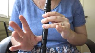 23 Descant Recorder Lesson Suzuki Book 2 Early One Morning [upl. by Delores]