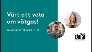 Webbinarium 21 juni Värt att veta om vätgas [upl. by Ofelia]