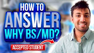 Tips for Answering  quotWhy Do You Want to Do BSMDquot 🎓 [upl. by Eudo]