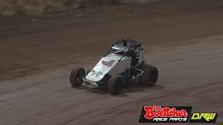 Wingless Sprints  Heat 3  QLD Club Series  Archerfield Speedway  230917 [upl. by Lodi]