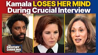 Kamala LOSES HER MIND During Crucial MSNBC Interview [upl. by Judith]