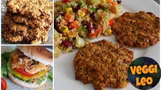 Italienische BuchweizenBurger  veganes Thermomix Rezept [upl. by Anerev]