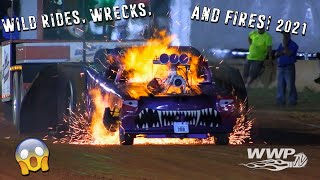 TruckTractor Pull Fails Carnage Wild Rides of 2021 [upl. by Airehc55]