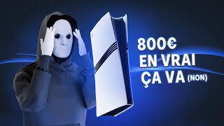 PS5 PRO  Mon Avis sur la Nouvelle PS5 de Sony 800€ et puis quoi encore [upl. by Roswald]