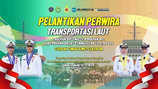 Pelantikan Perwira Transportasi Laut 2024 [upl. by Nahtnamas]