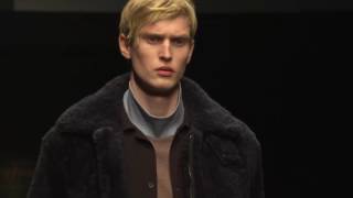 FerragamoFW17 Mens collection runway show [upl. by Neyut]