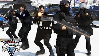 LA PLUS GROSSE FUSILLADE DE LHISTOIRE GTA 5 LSPDFR [upl. by Hammond594]