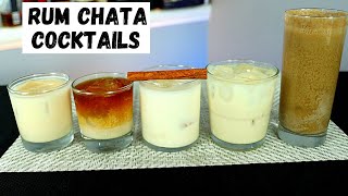 Rum Chata Cocktails  5 Rumchata Drink Recipes [upl. by Parrisch]