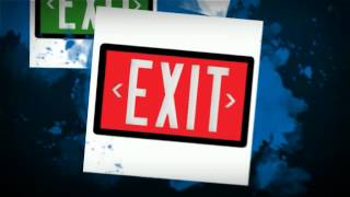 tritium powered exit signs [upl. by Ynned]