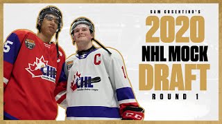 2020 NHL Mock Draft ALL 31 FirstRound Picks w Sam Cosentino [upl. by Bradwell]