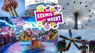 Attractielijst kermis Weert 2018 [upl. by Elleynad12]