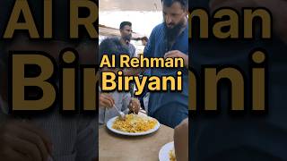 Al Rehman Biryani Karachi Best biryani karachi barish rain food foodie foodreels fooflover [upl. by Nevlin]