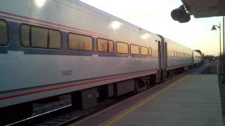 Amtrak Hiawatha 330 Departs Sturtevant  11182011 [upl. by Harriman]