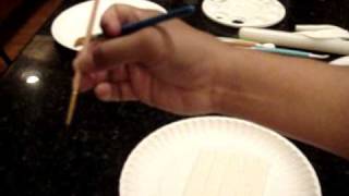 How to make gumpaste look like wood [upl. by Erastes]