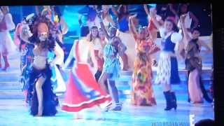 Miss Nepal Ishani Shrestha dancing in Miss World 2013  Basanta Nai Basna Khojcha Yaha [upl. by Adara]