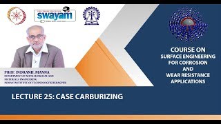 Lecture 25  Case Carburizing [upl. by Aidaas]