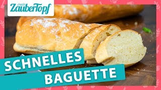 Schnellstes Baguette der Welt im Thermomix® So wird es MEGA fluffig 😍 [upl. by Aneeh]